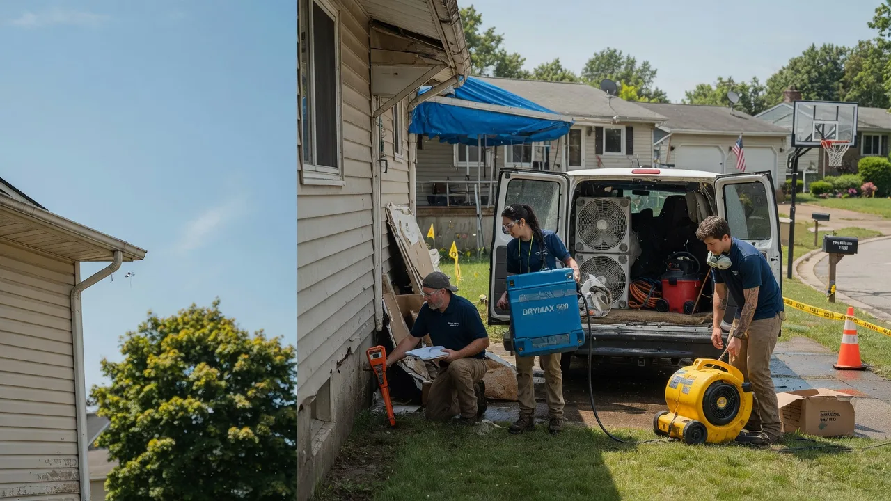 Ceiling Leak Cleanup in Rensselaer Falls, NY near me